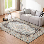 Washable Rugs for Living Room Area Bedroom Short