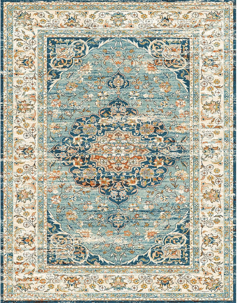 Washable Rugs Living Room Short Pile Area Rug