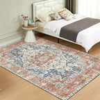 Washable Rugs for Living Room Area Bedroom Short