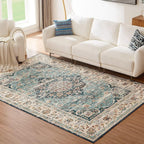 Washable Rugs for Living Room Area Bedroom Short