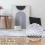 Washable Rugs for Living Room Large Modern Soft
