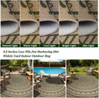 Washable Rugs for Living Room Mandala