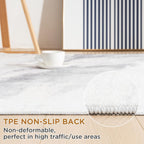 Washable Rugs for Living Room Modern Soft Faux