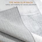 Washable Rugs for Living Room Modern Soft Faux