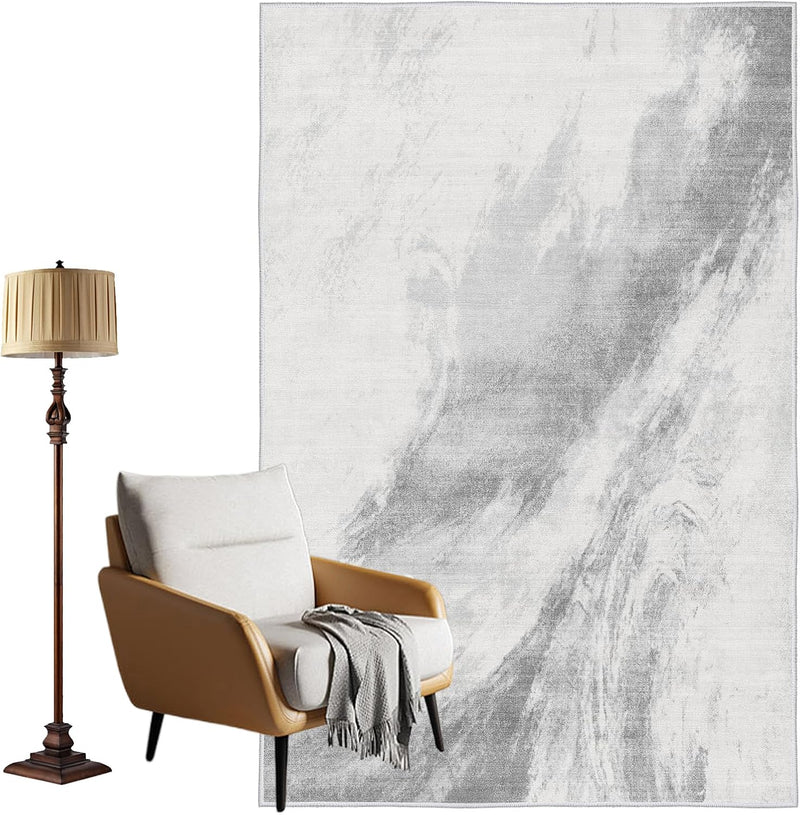Washable Rugs for Living Room Large Modern Soft