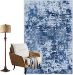 Washable Rugs for Living Room Modern Soft Faux