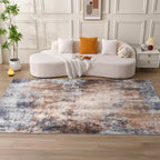 Washable Large Rugs Living Room Abstract Carpet