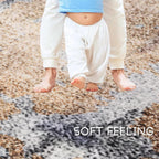 Washable Large Rugs Living Room Abstract Carpet
