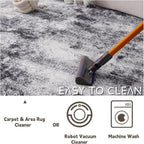 Washable Large Rugs Living Room Abstract Carpet