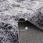 Washable Large Rugs Living Room Abstract Carpet
