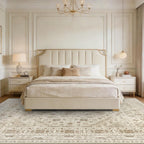 Washable Rugs Living Room Distressed Vintage Area