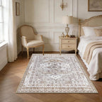 Washable Rugs Living Room Distressed Vintage Area