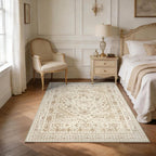 Washable Rugs Living Room Distressed Vintage Area
