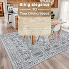 Washable Rugs Living Room Distressed Vintage Area