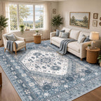 Vintage Rugs Living Room Rug Washable