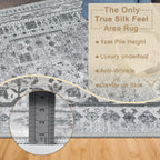 Washable Rugs Living Room Distressed Vintage Area