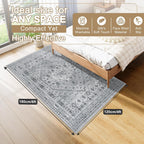 Washable Rugs Living Room Distressed Vintage Area
