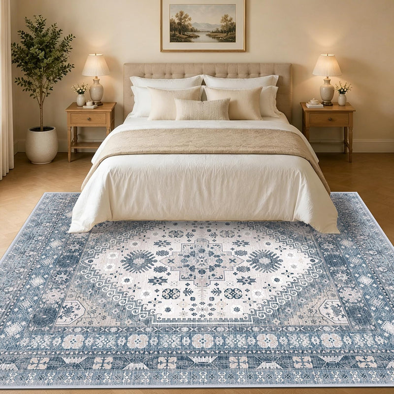 Vintage Rugs Living Room Rug Washable