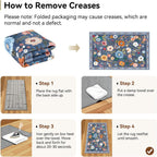 Washable Rugs Living Room Floral Rug Non-Slip