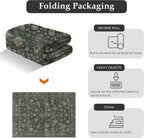 Washable Rugs Living Room Floral Vintage