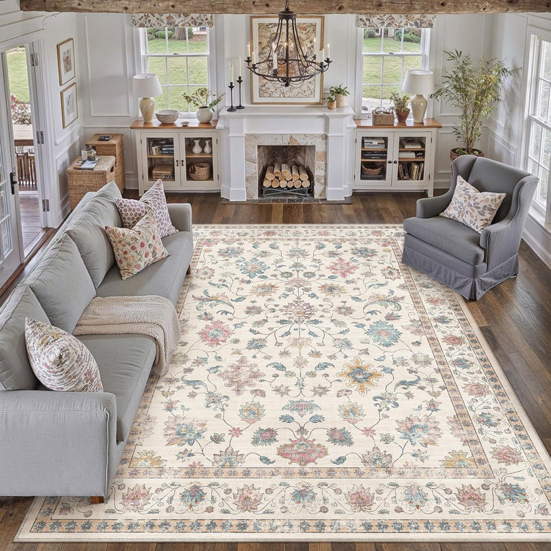 Large Rugs Living Room Washable Carpet Non