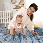Washable Rugs Living Room Large Taupe Ultra
