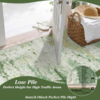 Washable Rugs Living Room Large Ultra Thin