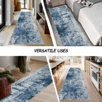 Washable Rugs Living Room Large Ultra Thin