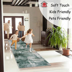 Washable Rugs Living Room Large Ultra Thin