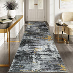 Washable Rugs Living Room Large Ultra Thin
