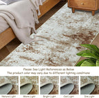 Washable Rugs Living Room Large Ultra Thin
