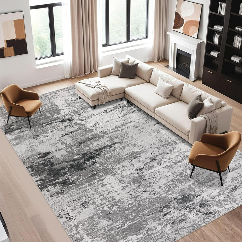 Washable Rugs Living Room Large Ultra Thin