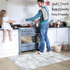 Washable Rugs Living Room Large Ultra Thin