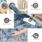 Washable Rugs Living Room Large Ultra Thin