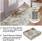 Washable Rugs Living Room Large Ultra Thin