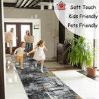 Washable Rugs Living Room Large Ultra Thin