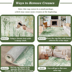 Washable Rugs Living Room Large Ultra Thin