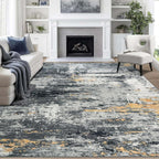 Washable Rugs Living Room Large Ultra Thin