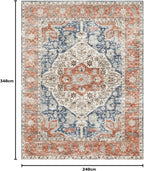 Washable Rugs Living Room Short Pile Area Rug