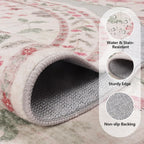 Washable Rugs Living Room Non Slip Floor