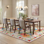 Washable Rugs Living Room Non Slip Floor