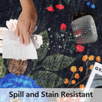 Washable Rugs Living Room Non Slip Floor