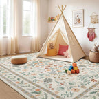 Washable Rugs Living Room Non Slip Floor