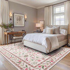 Washable Rugs Living Room Non Slip Floor