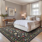 Washable Rugs Living Room Non Slip Floor