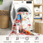 Washable Rugs Living Room Non Slip Floor
