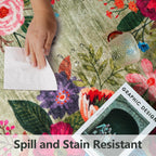 Washable Rugs Living Room Non Slip Floor