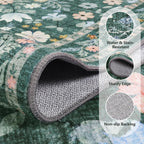 Washable Rugs Living Room Non Slip Floor