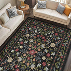 Washable Rugs Living Room Non Slip Floor