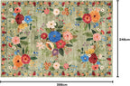 Washable Rugs Living Room Non Slip Floor